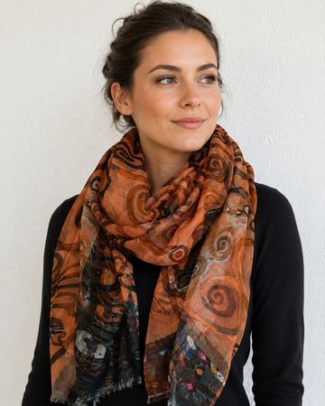 Neu Tuch Foulard Maler Klimt