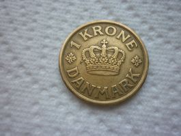 Dänemark, 1 Krone 1926 ss sehr schön