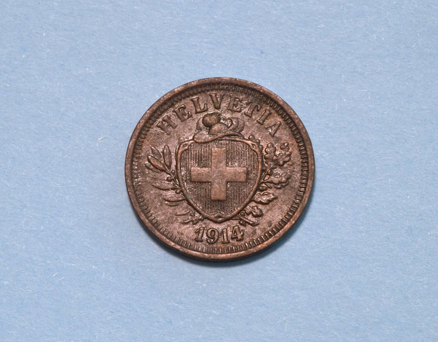 Tutti le monete: 1 Rappen 1914 – Usato da Oberglatt ZH venduto da dil_85sh