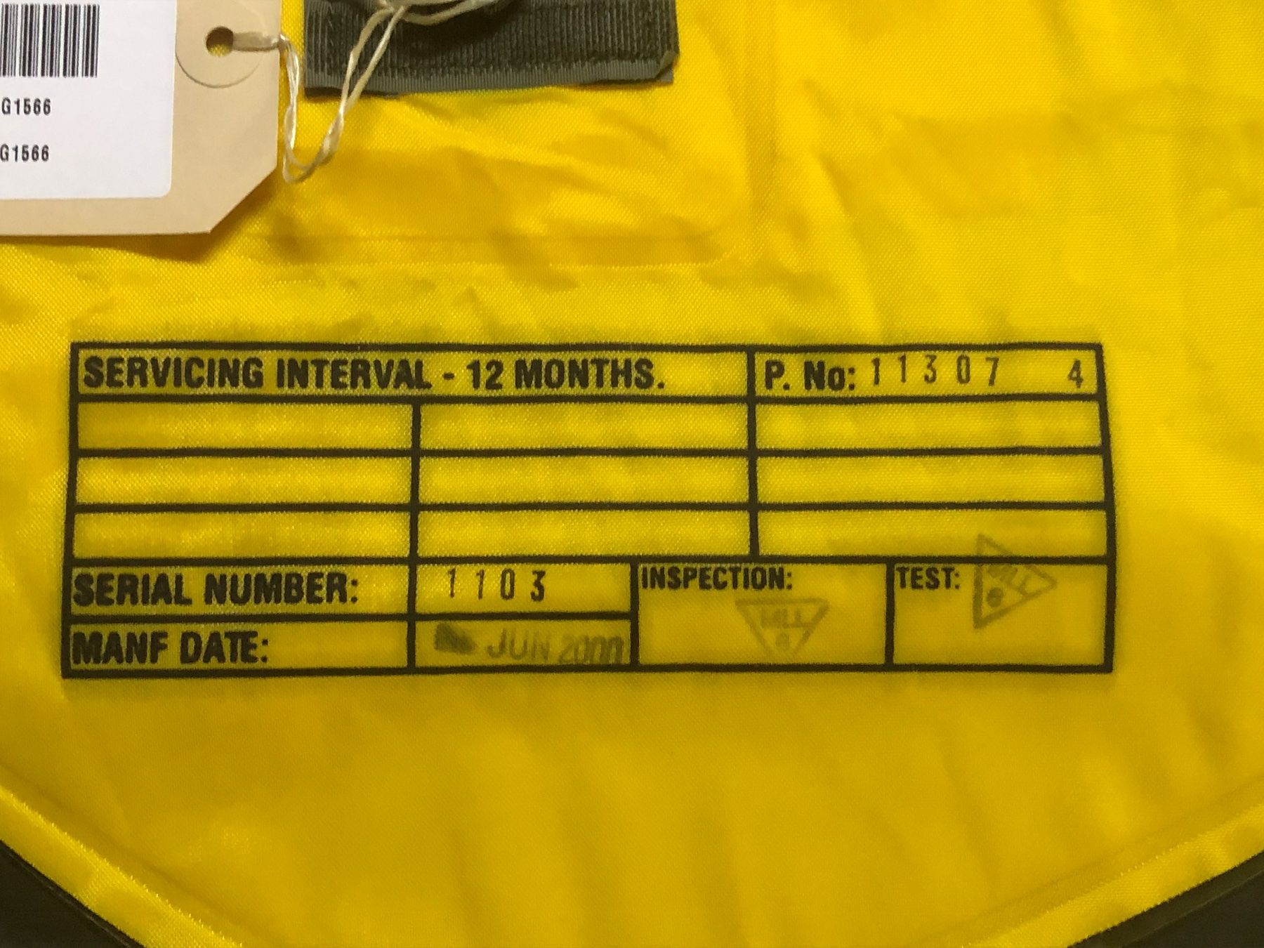 Schweizer Armee Uniformi: Schweizer Luftwaffe Schwimmweste zu Life Jacket Pilotenjacke – Usato da Madiswil venduto da TEMISO 2