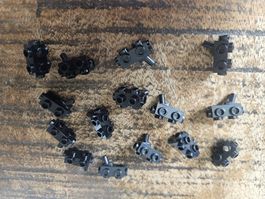 lego 15071 lot de 15 pièces Black Minifigure, Weapon Gun, 