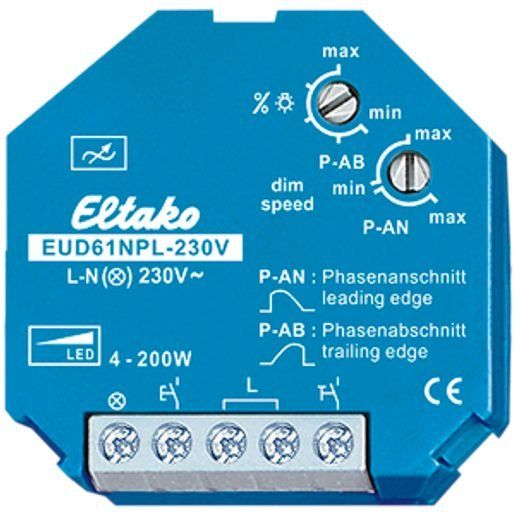 Schalter: Télévariateur LED INC Eltako 200W EUD61NPL-230V – Neu und originalverpackt aus Venthône von TAR