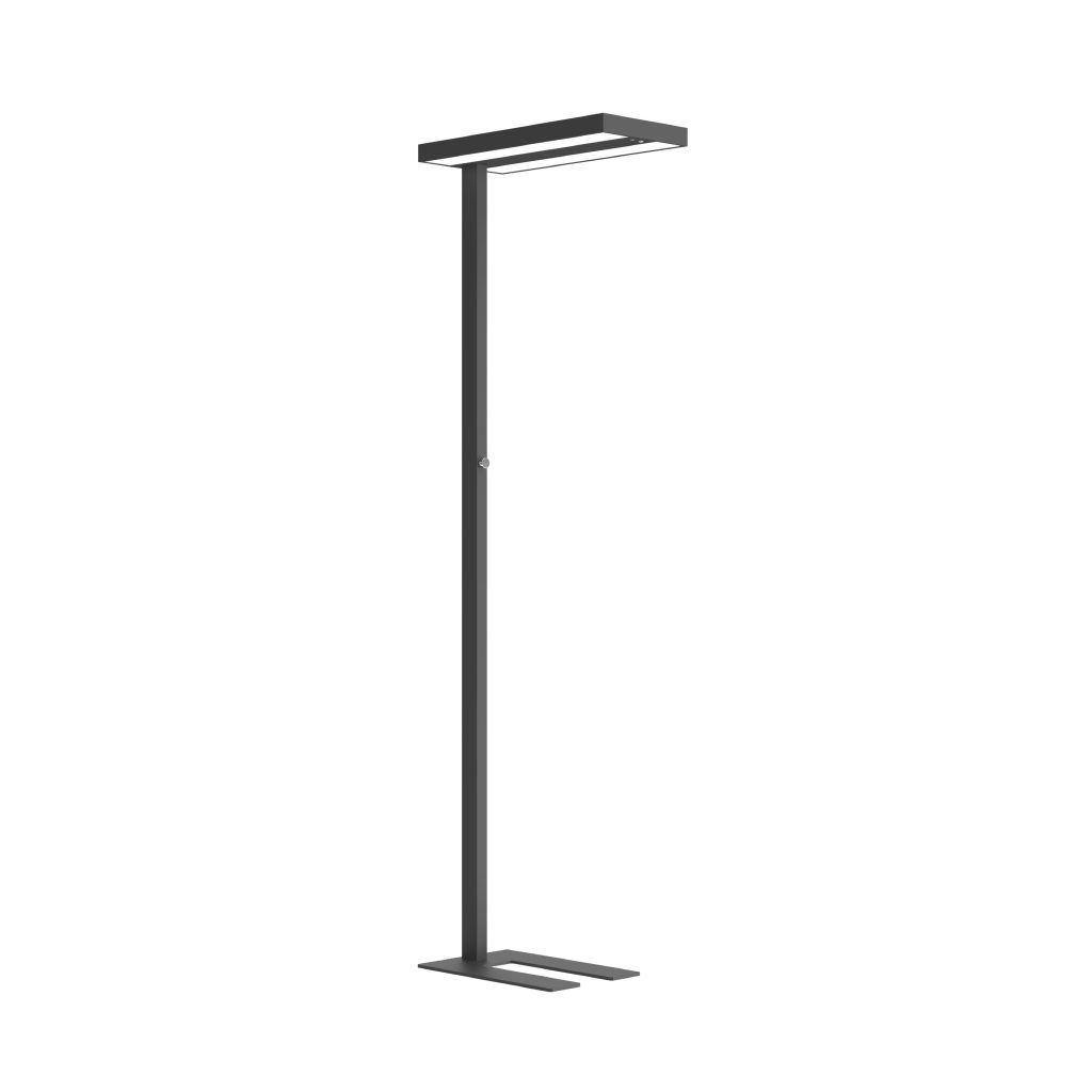 Lampade: Occ. CONTINI LED Büro-Stehleuchte dimmbar anthrazit – Nuovo (secondo la descrizione) da Buchs SG venduto da Frankenspalter_Buchs