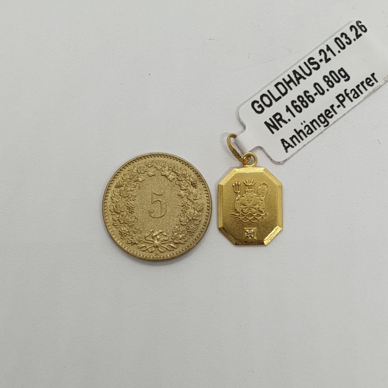 Ciondoli: Echt 18K Gold Anhänger – Usato da Luzern venduto da Goldhaus-Luzern 5