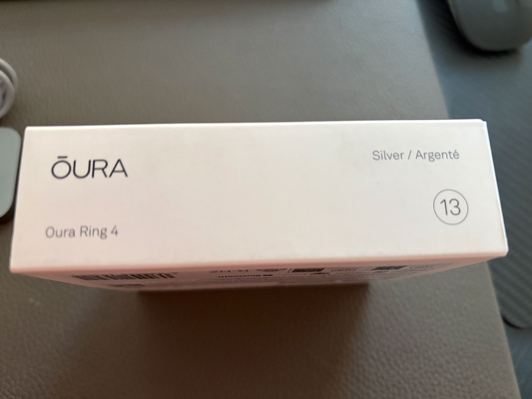 Oura Anelli: Oura Ring 4, Grösse 13, Silber – Usato da Kilchberg ZH venduto da Sweeper8 1