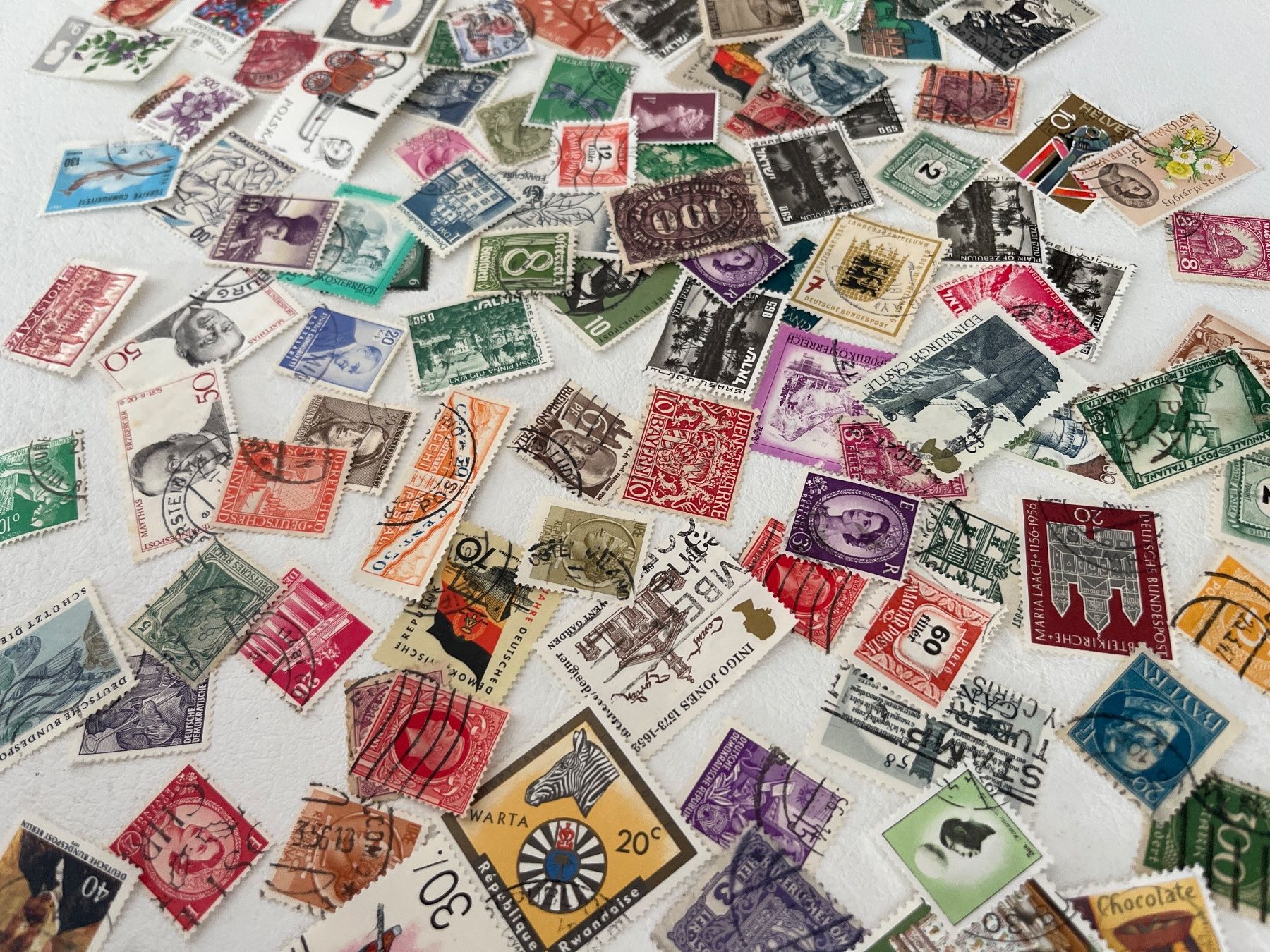 Tutti i francobolli: Lot 17: Lot mit Mix Briefmarke – Usato da Chiasso venduto da AzenYa 1