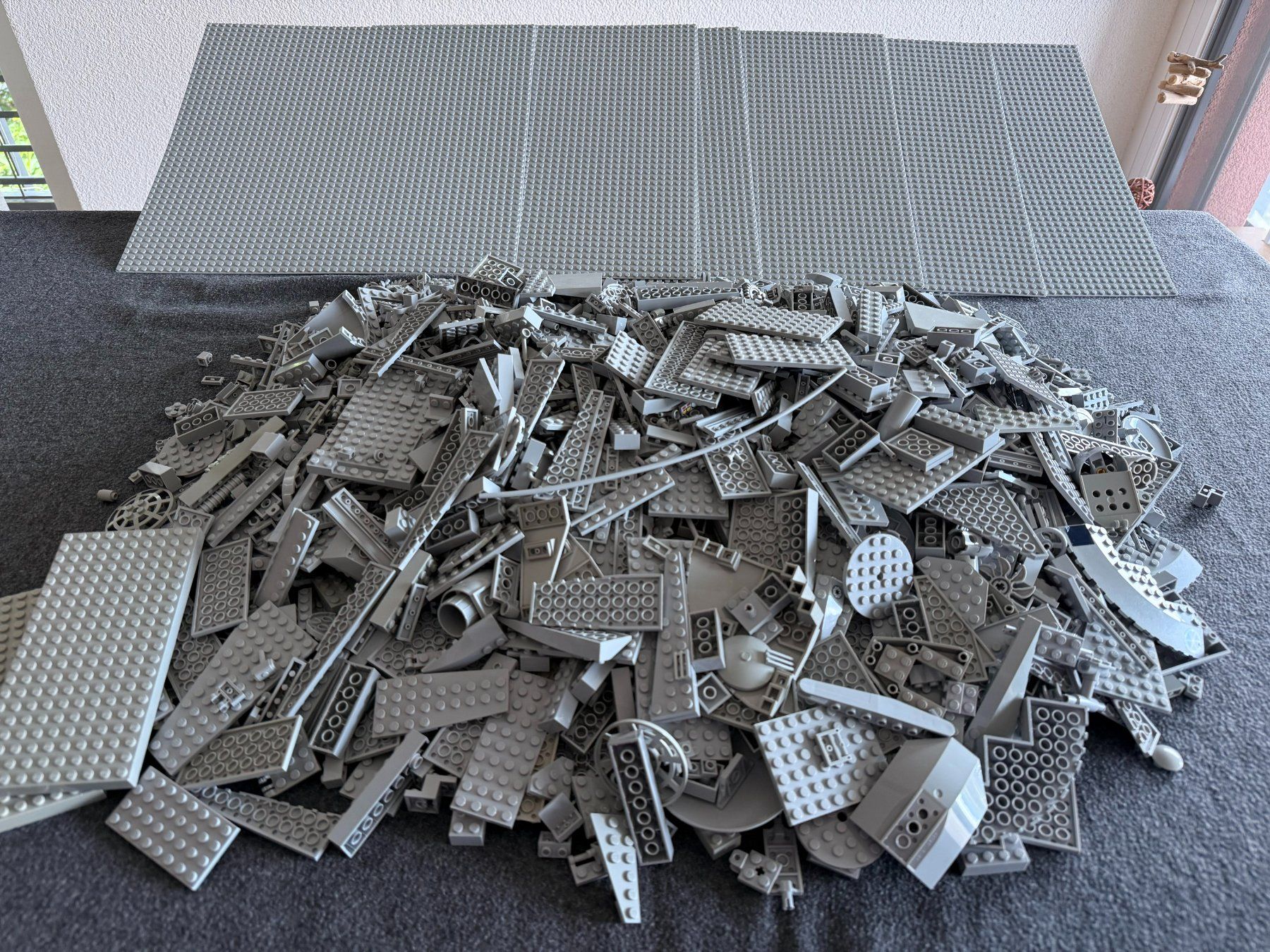 Lego Giocattoli: Lego Steine hellgrau ca. 6.5 kg – Usato da Oftringen venduto da rohrstutz 1