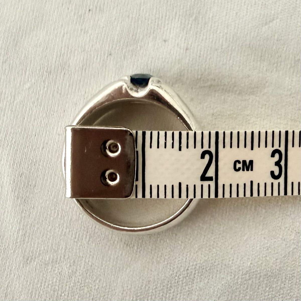 Ringe: Bague en argent - Saphir de Ceylan – Gebraucht aus Marly von Nor_al3 9