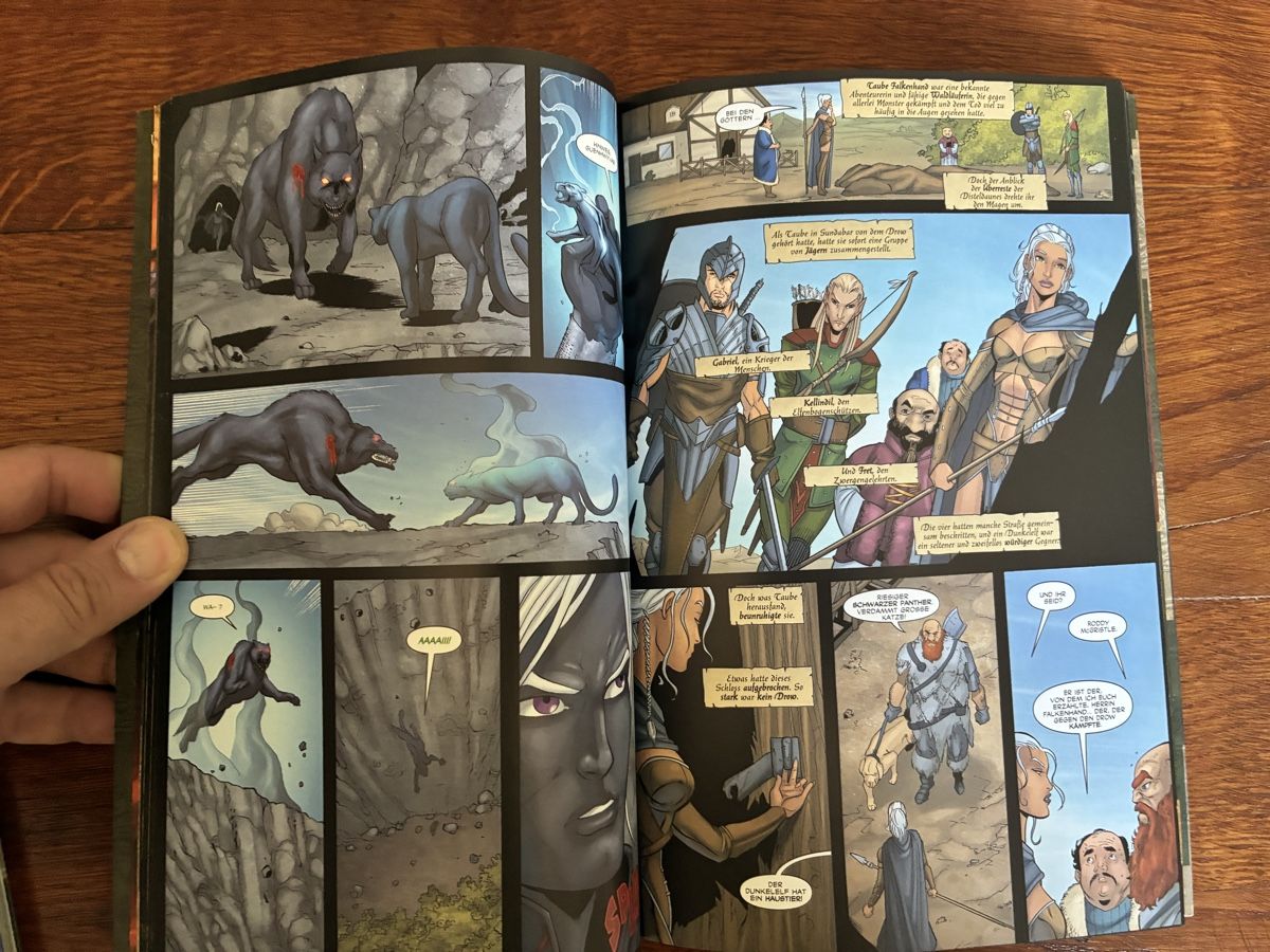 BD: Die Saga vom Dunkel-Elf - Dungeons and Dragons Comic – D'occasion à Solothurn par sebastianernst87 3
