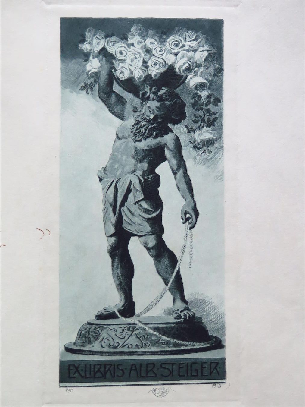Incisioni: EXLIBRIS Conrad STRASSER 1878-1954 – Usato da Bern venduto da Jwpm66 1