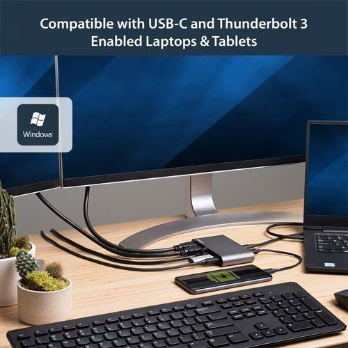 Docking station: StarTech Thunderbolt 3/USB-C Dockingstation,2xHDMI,LAN,2xUSB – Usato da Hinwil venduto da jeglat 4