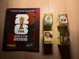 Panini WM 2026 Leeralbum + 800 Stickers Keine Doppelte!
