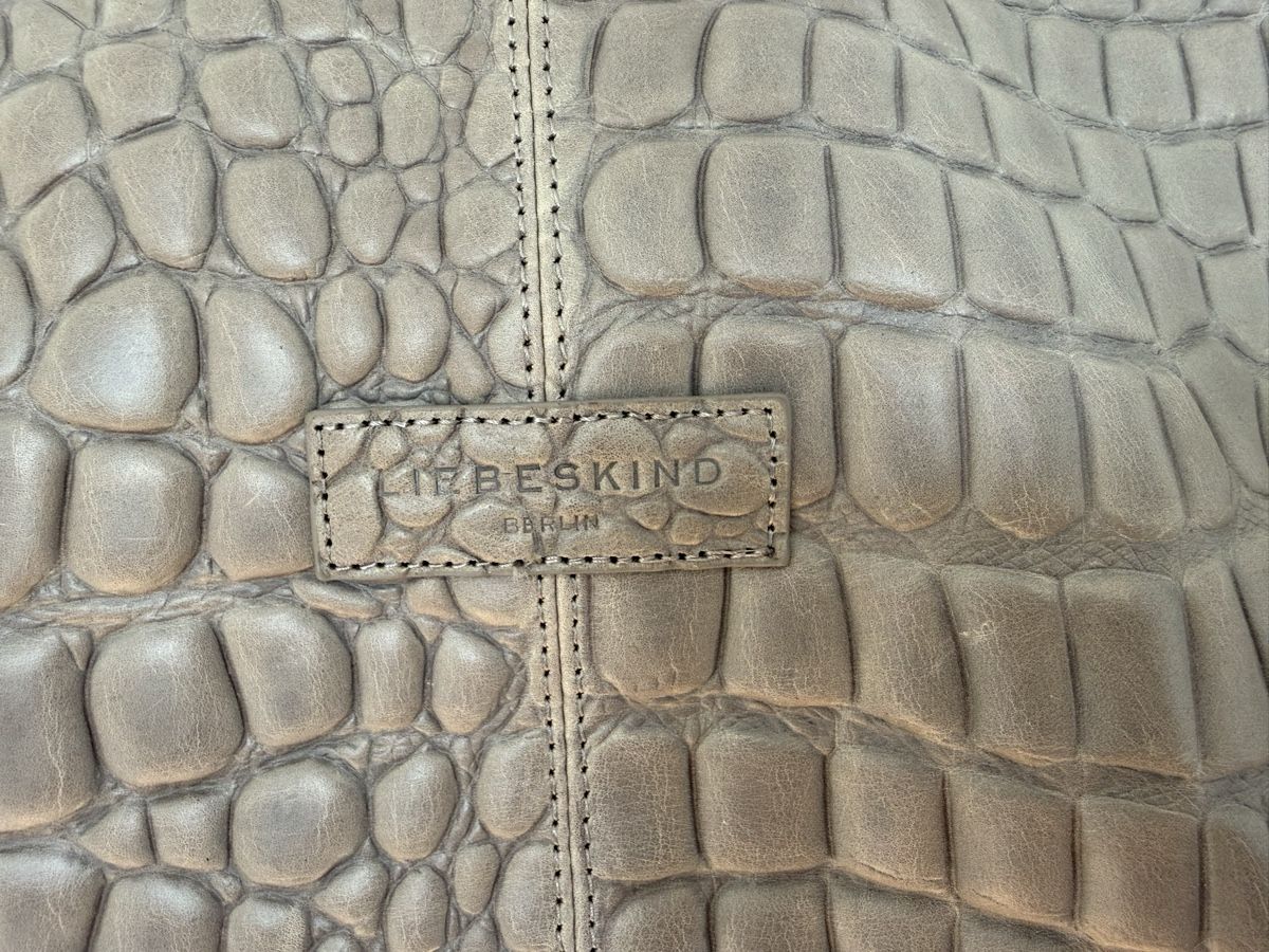 Liebeskind Borse da donna: Liebeskind Shopper in Kroko grau – Usato da Eglisau venduto da Nic1906 1