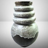 🏺 Vintage Keramik Fat Lavakunstvase "Wien" von Scheurich 🏺