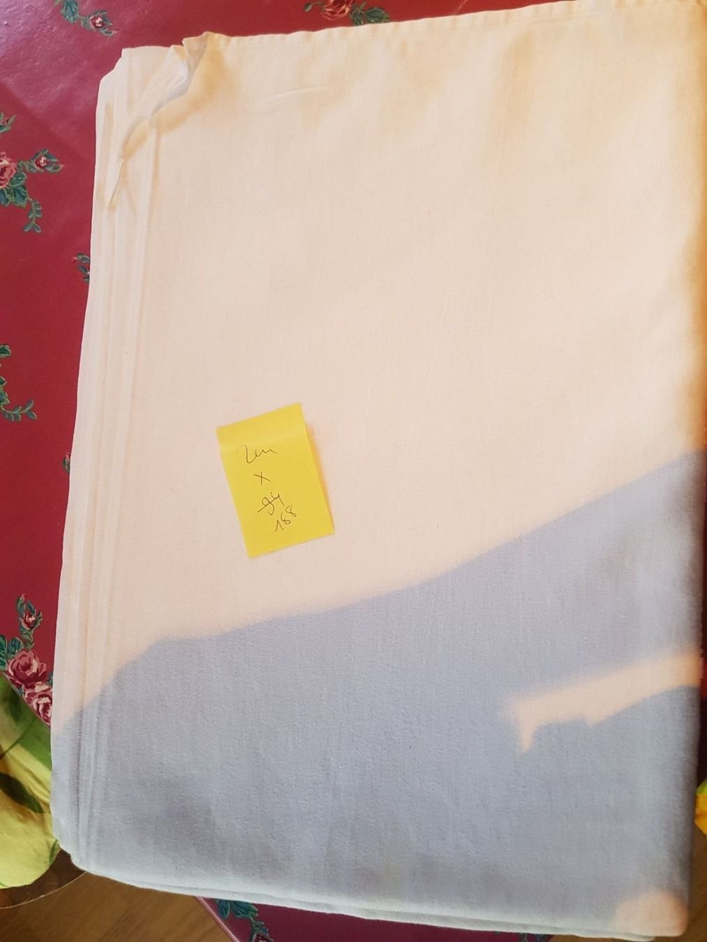 Altra biancheria da tavola: Tischtuch weiss 2m×1m88 – Usato da Schwarzenburg venduto da Flamingo07