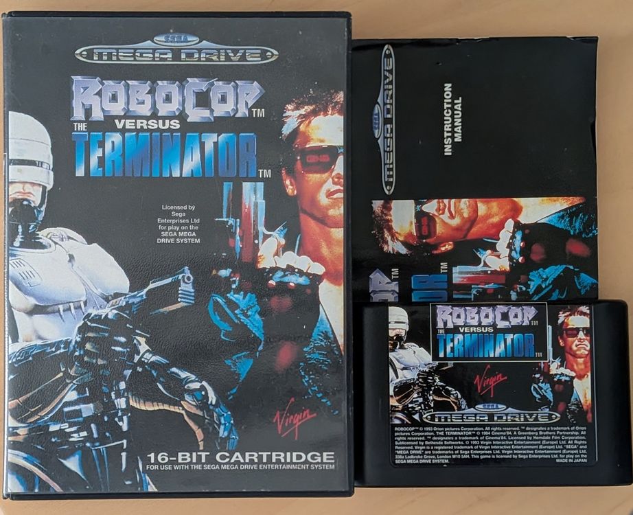 Robocop Versus Terminator Megadrive Pal Complet | Kaufen auf Ricardo