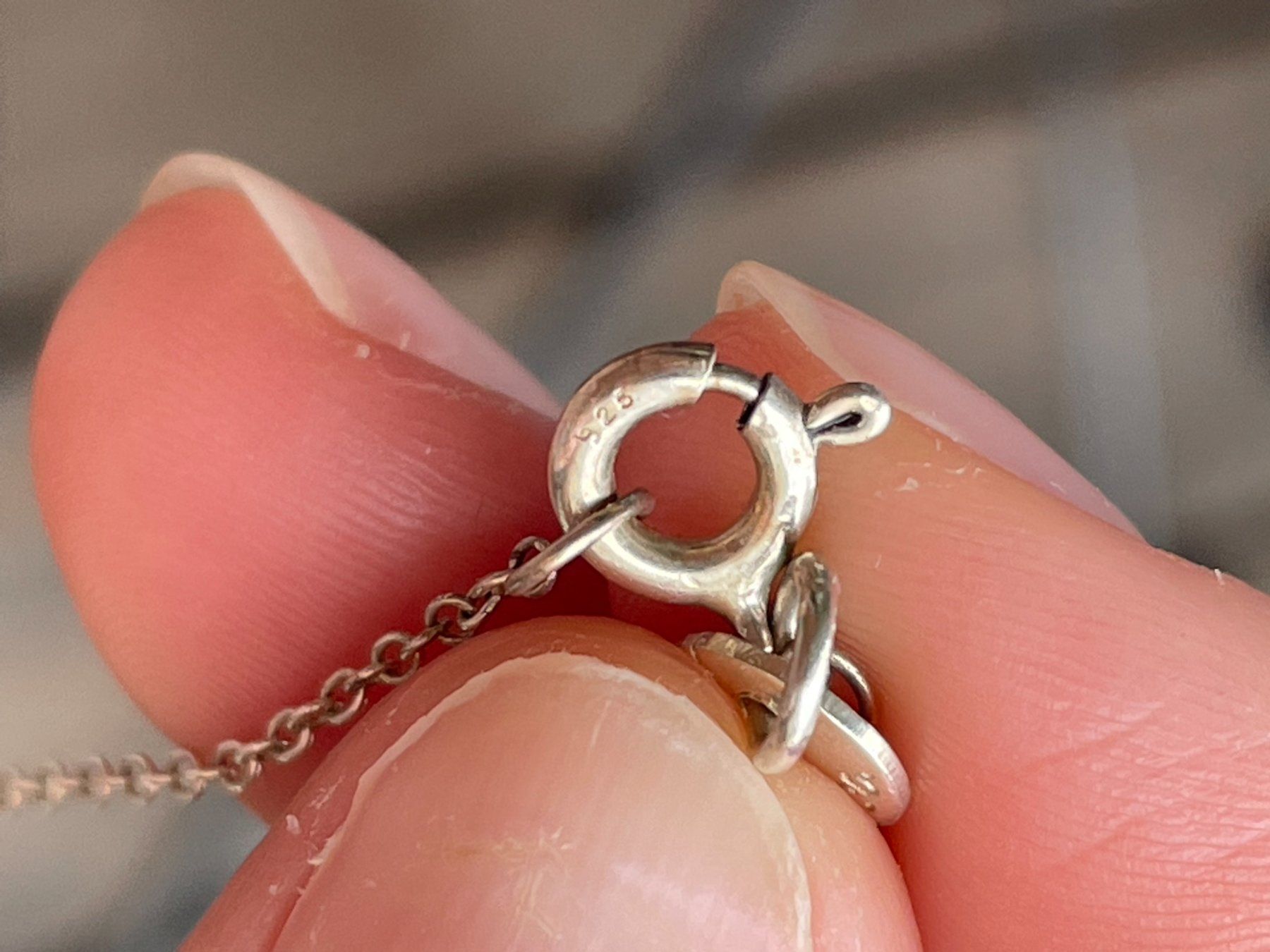 Tiffany & Co. Catenine: Tiffany & Co. silver infinity necklace – Usato da Embrach venduto da lau_2gtp 4