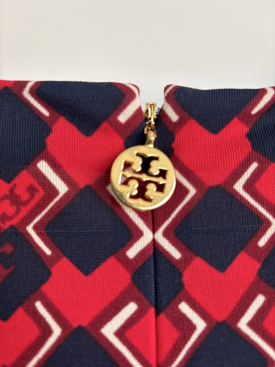 Tory Burch Kleider: Stylish red dress with pattern, size S, Tory Burch – Gebraucht aus Zug von MyraTho 3