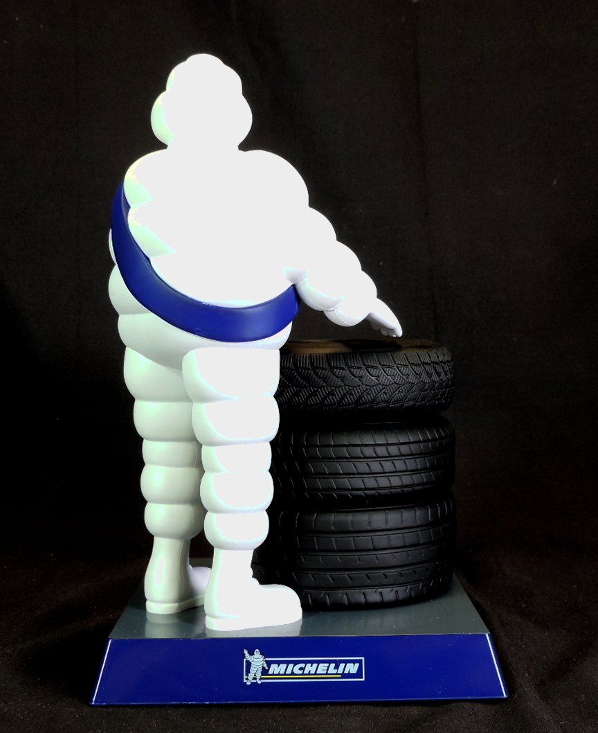Statuette: Michelin Männchen Figur, Bibendum, Werbung – Nuovo e nell'imballaggio originale da Duggingen venduto da roterbambus 5