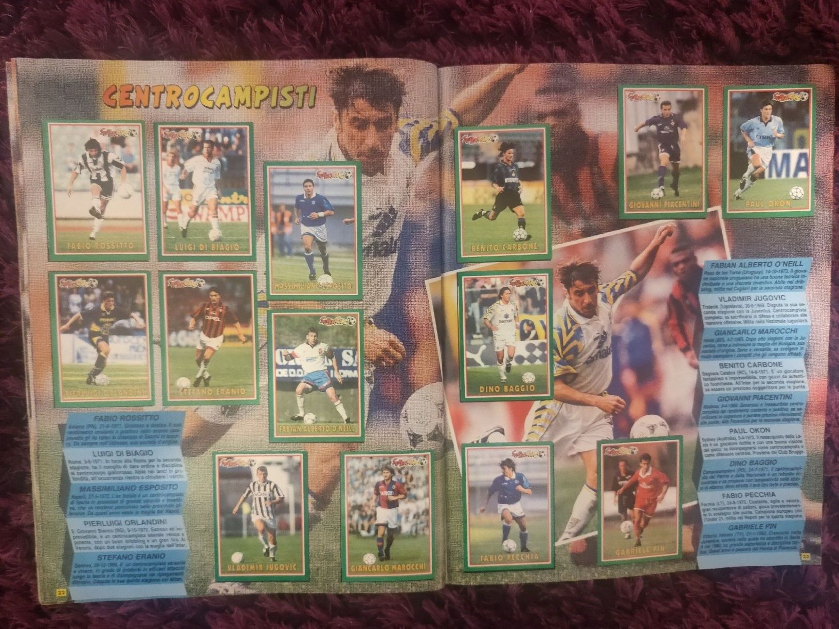 Panini Alben: Album Panini SuperCalcio 96-97 complet – Gebraucht aus Thônex von Dg5 3