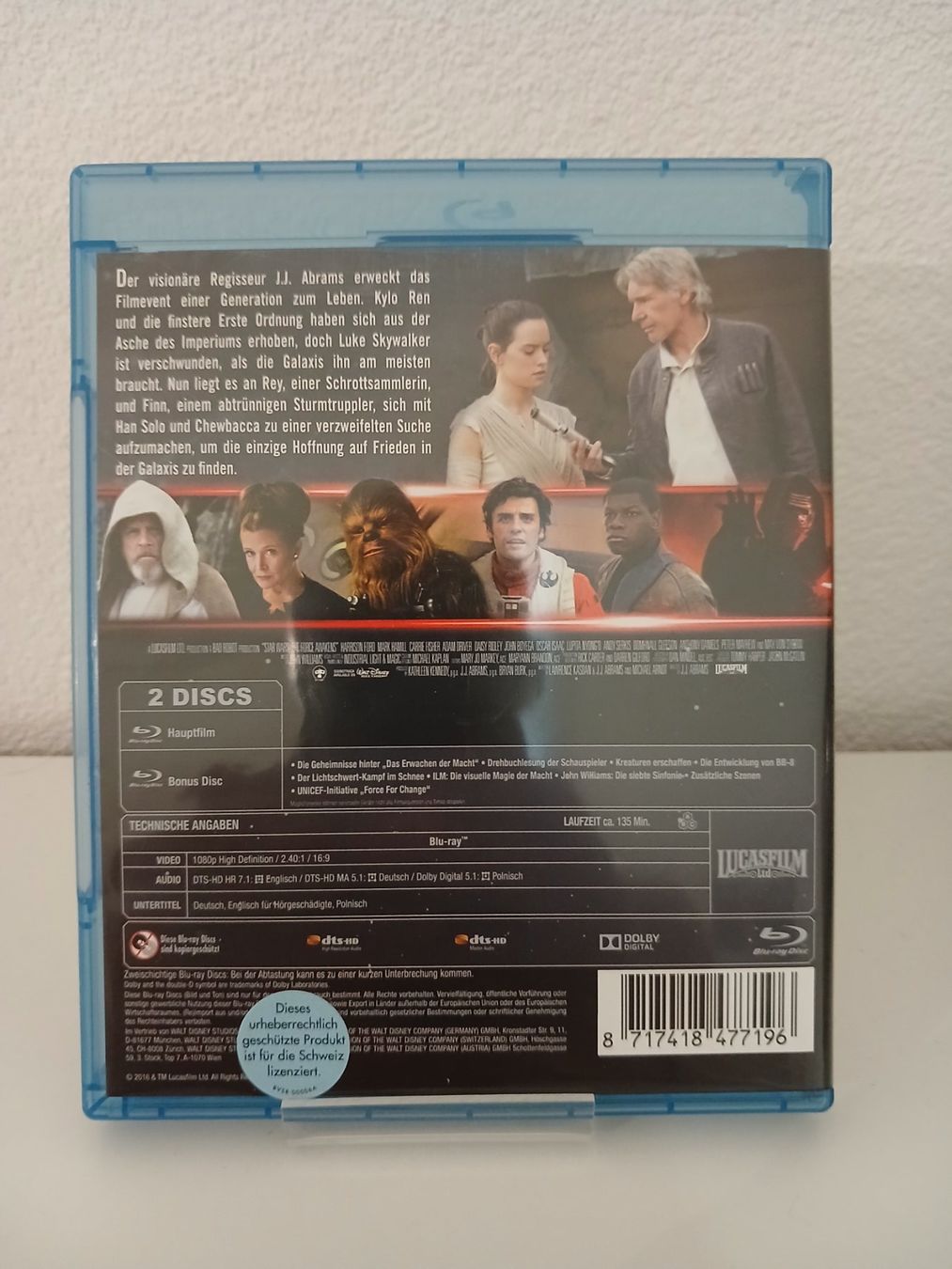 Alle DVDs: Star Wars Sammlung Bluray – Gebraucht aus St. Margrethen SG von SamusAran 3
