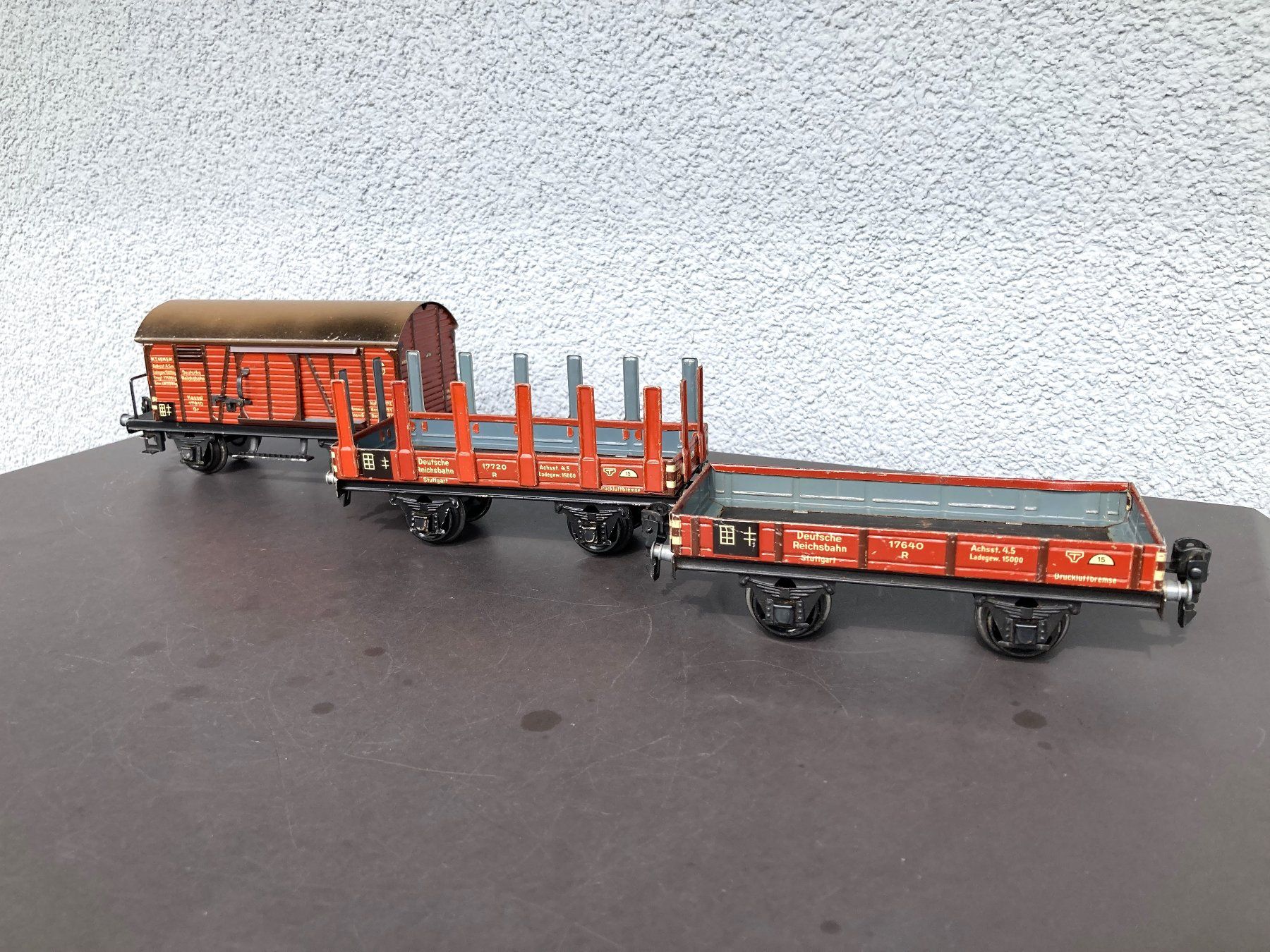 Märklin Modellini di ferrovie: 3 Märklin Güterwagen Spur 0 – Usato da Therwil venduto da kuuvalo 4