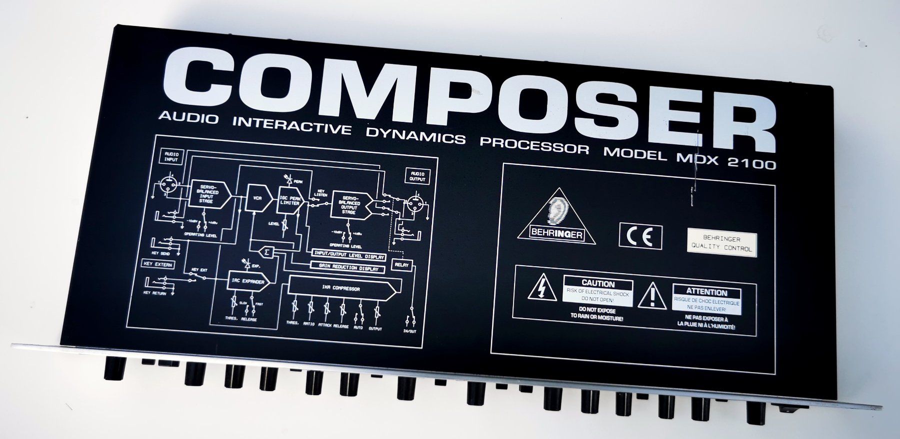 Behringer Equalizer: Behringer Composer MDX 2100 Dynamics Processor – Gebraucht aus Wohlen AG von Sreichmuth 7