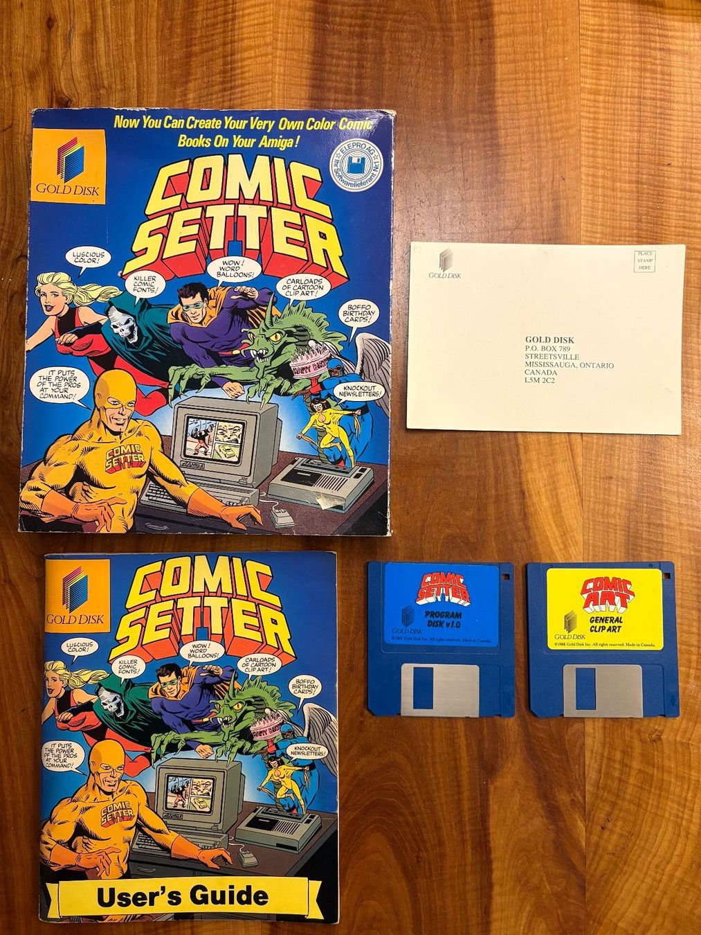 Software: Amiga Software: Comic Settler (komplett mit Handbuch) – Usato da Niederhasli venduto da Manuf0 1