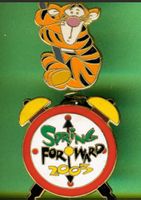 DISNEY  TIGGER  Spring for Ward 2003