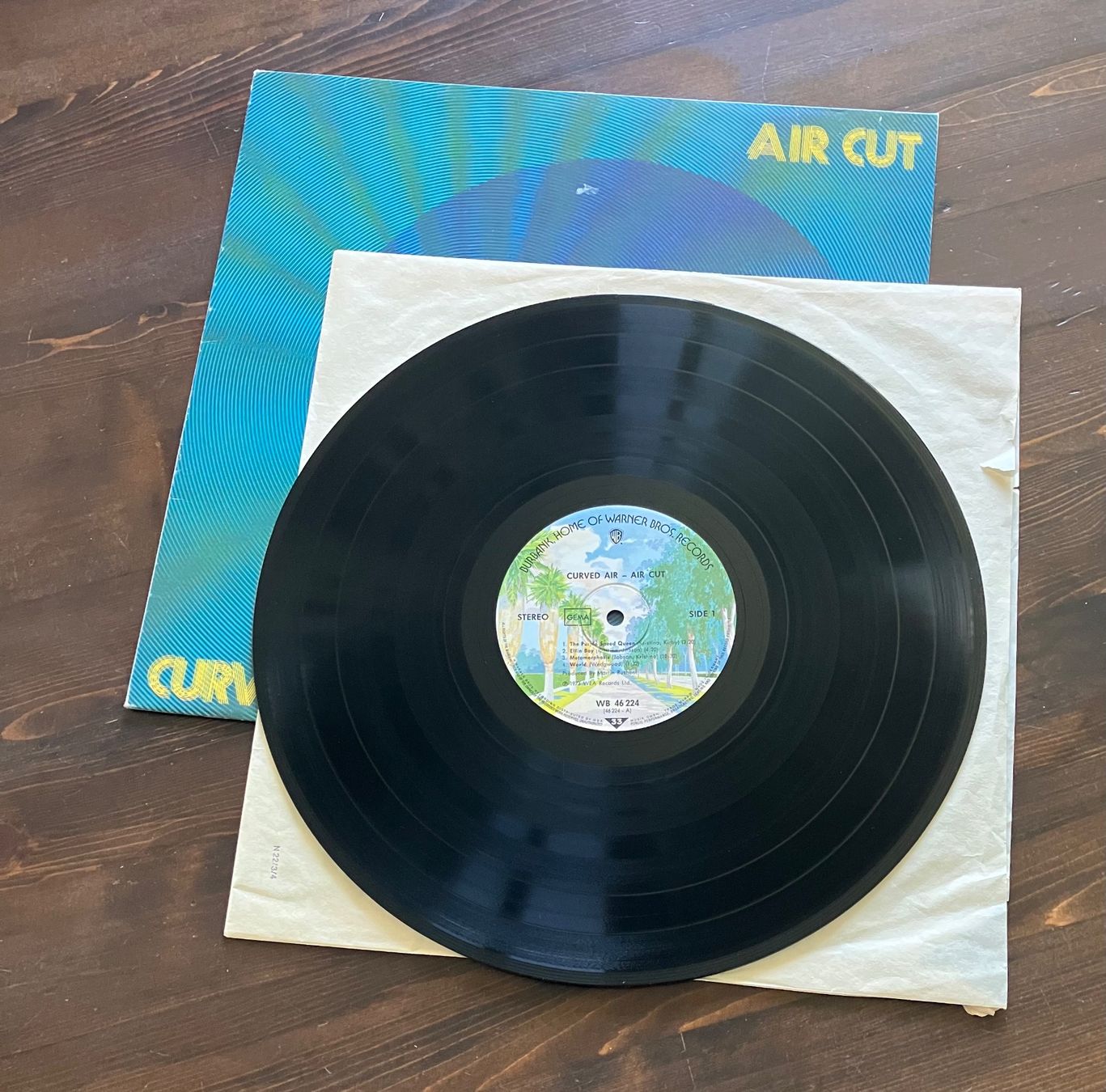Schallplatten: CURVED AIR - AIR CUT – Gebraucht aus steffisburg von Dstauffer 1