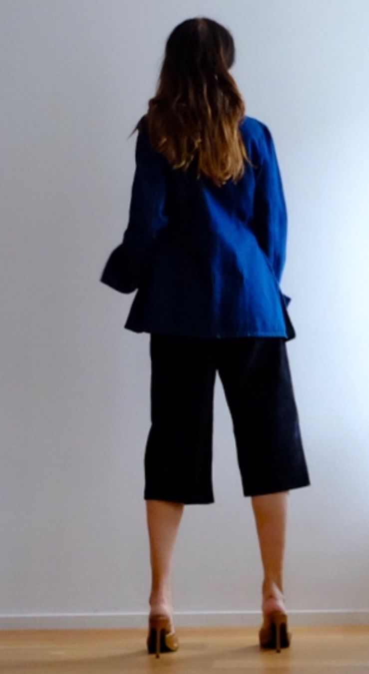Vero Moda Camicette: VERO MODA VMTINLEY Denim Shirt/Bluse - neu - – Nuovo (secondo la descrizione) da Jona venduto da vanessasupermarket20 1