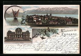 Litho Lausanne, Barque du Lac, Le Tribun