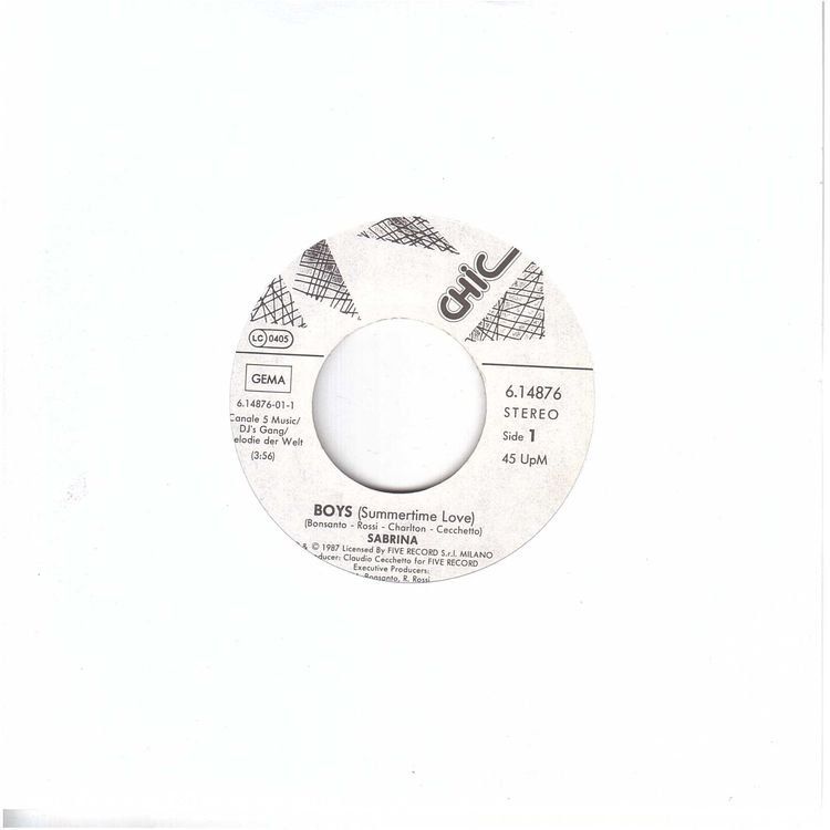 Dischi in vinile: Single7  Sabrina  --  Boys – Usato da Oberwil (Dägerlen) venduto da asteng