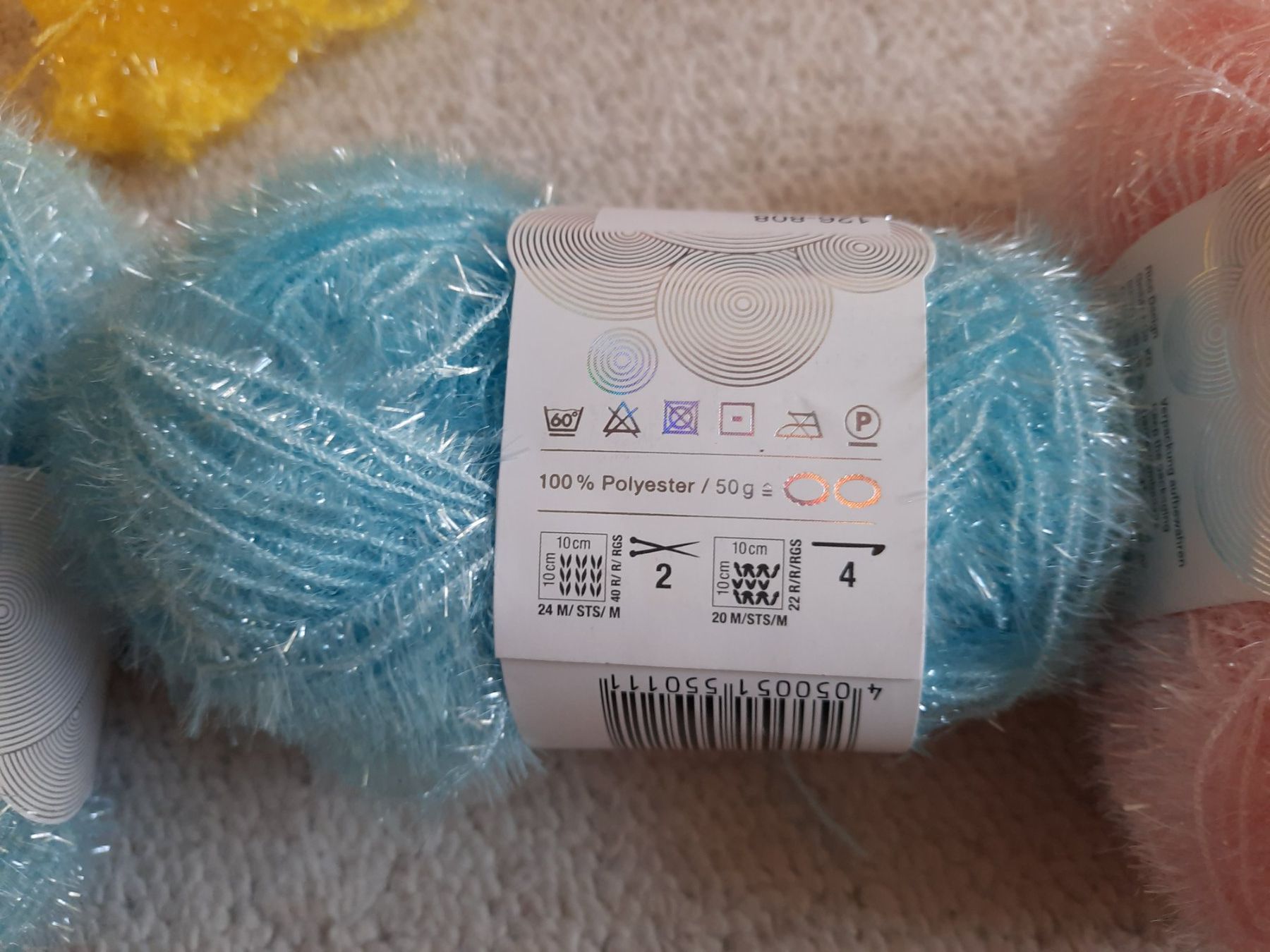 Lana: Polyestergarn CREATIVE BUBBLE, div Farben/kleine Muster, neu – Nuovo (secondo la descrizione) da Steffisburg venduto da pbegger 5