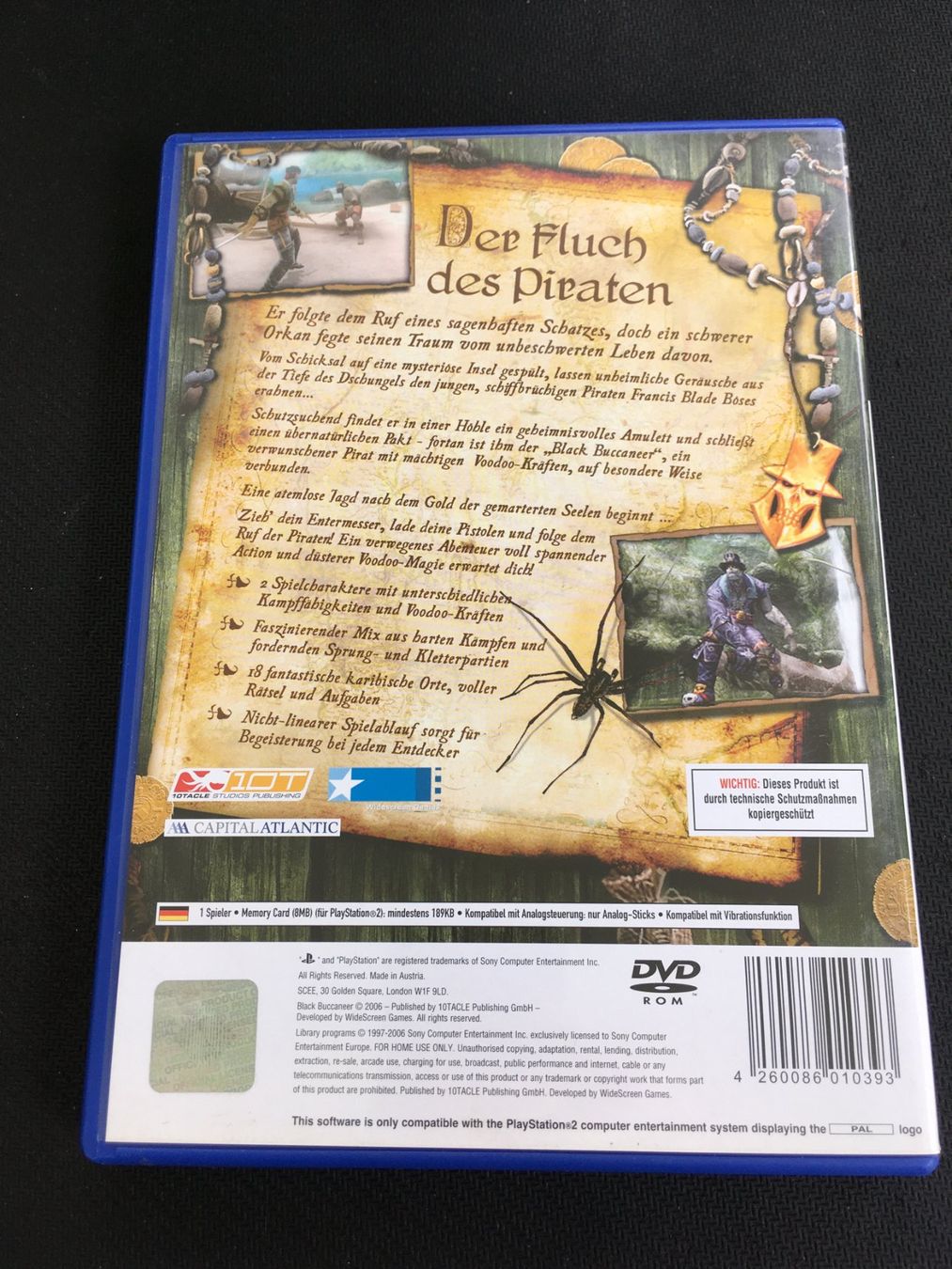Sony Giochi: Black Buccaneer - Playstation 2 Game – Usato da St.Gallen venduto da Punktchen01 1