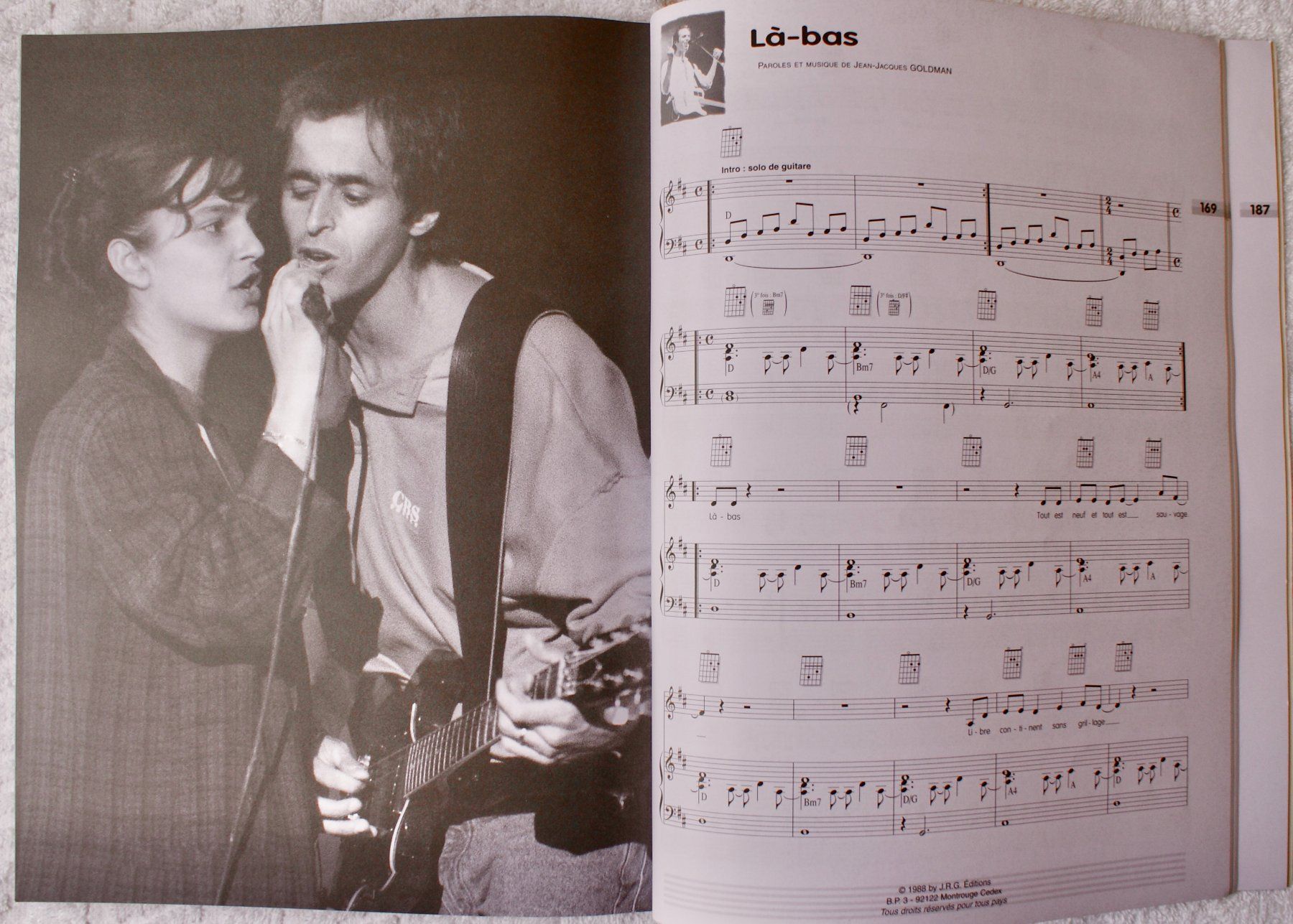 Libri: Livre de partitions, chansons Goldman – Nuovo (secondo la descrizione) da Morrens VD venduto da alain50 2