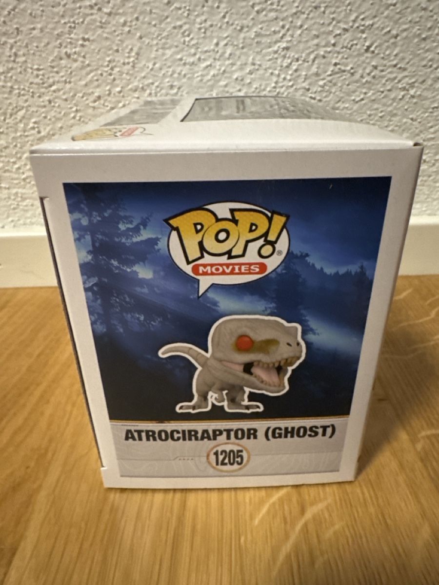 Funko Figuren: Funko Pop Atrociraptor Ghost 1205 Jurassic World – Neu und originalverpackt aus Suhr von Dominick 3