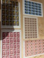 Briefmarken Konvolut Schweiz Provisorien 1957 guter Zustand