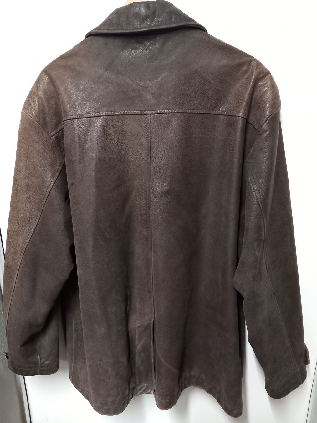 Giacche: Lederjacke Herren Gr.M Rindsleder, braun – Usato da Gwatt (Thun) venduto da umwelt-brocki 2