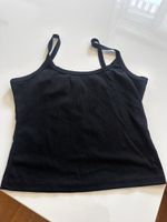 Schwarzes Top, neuwertig, Grösse L