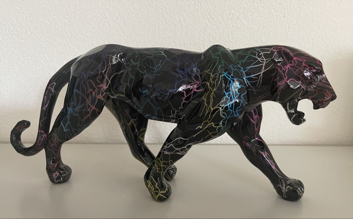 Tutte le decorazioni: Deko Figur Panther  – Nuovo (secondo la descrizione) da Oensingen venduto da antje357