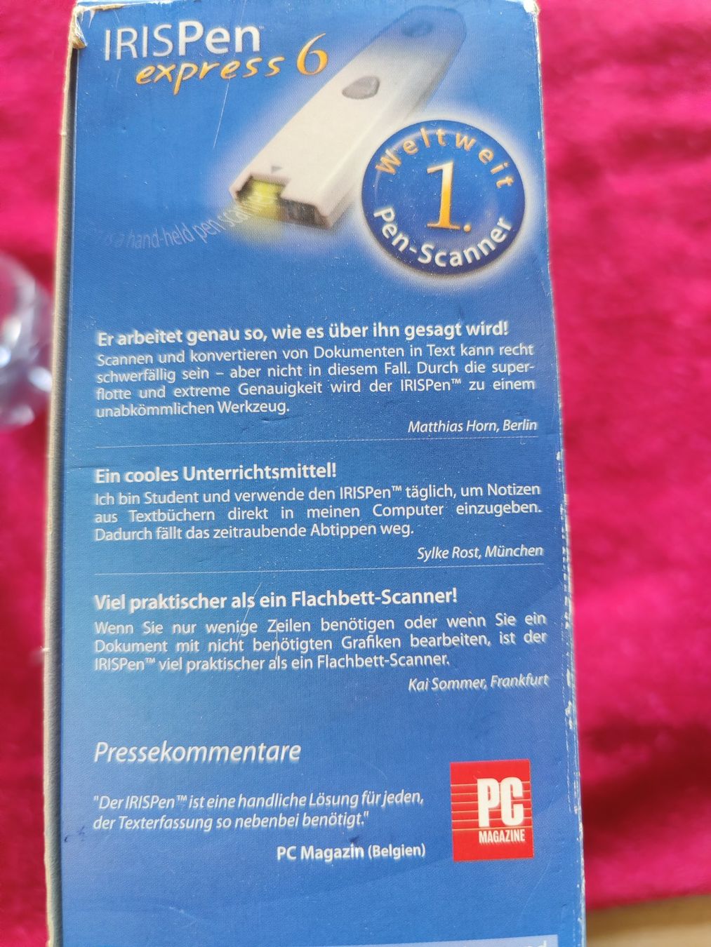Scanner: Scanner Stift IRIS Pen – Usato da Binningen venduto da blackhorse08 2