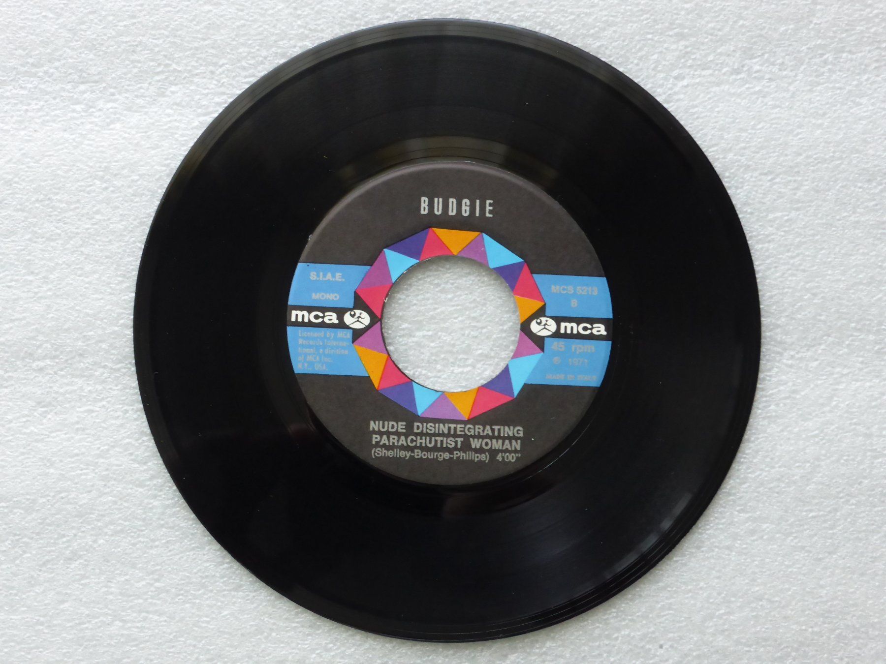 Vinyles: Vinyl Single   BUDGIE – D'occasion à Küssnacht am Rigi par Mondkinder 2