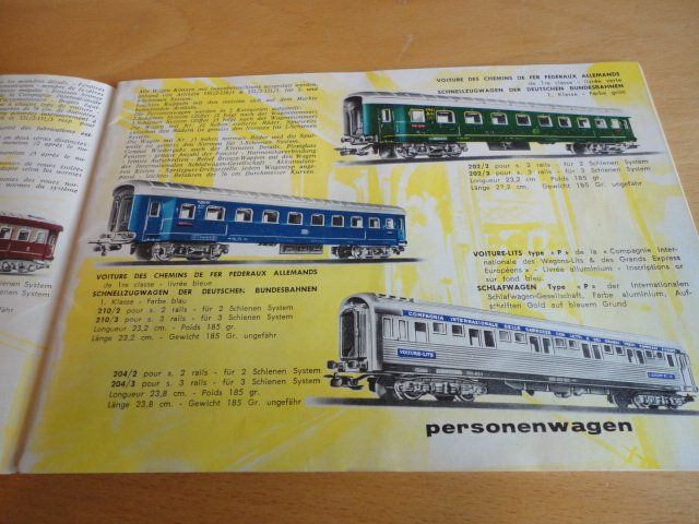 Pocher Modellini di ferrovie: Pocher Katalog 1962/63 – Usato da Wittenwil venduto da trixmartin 2
