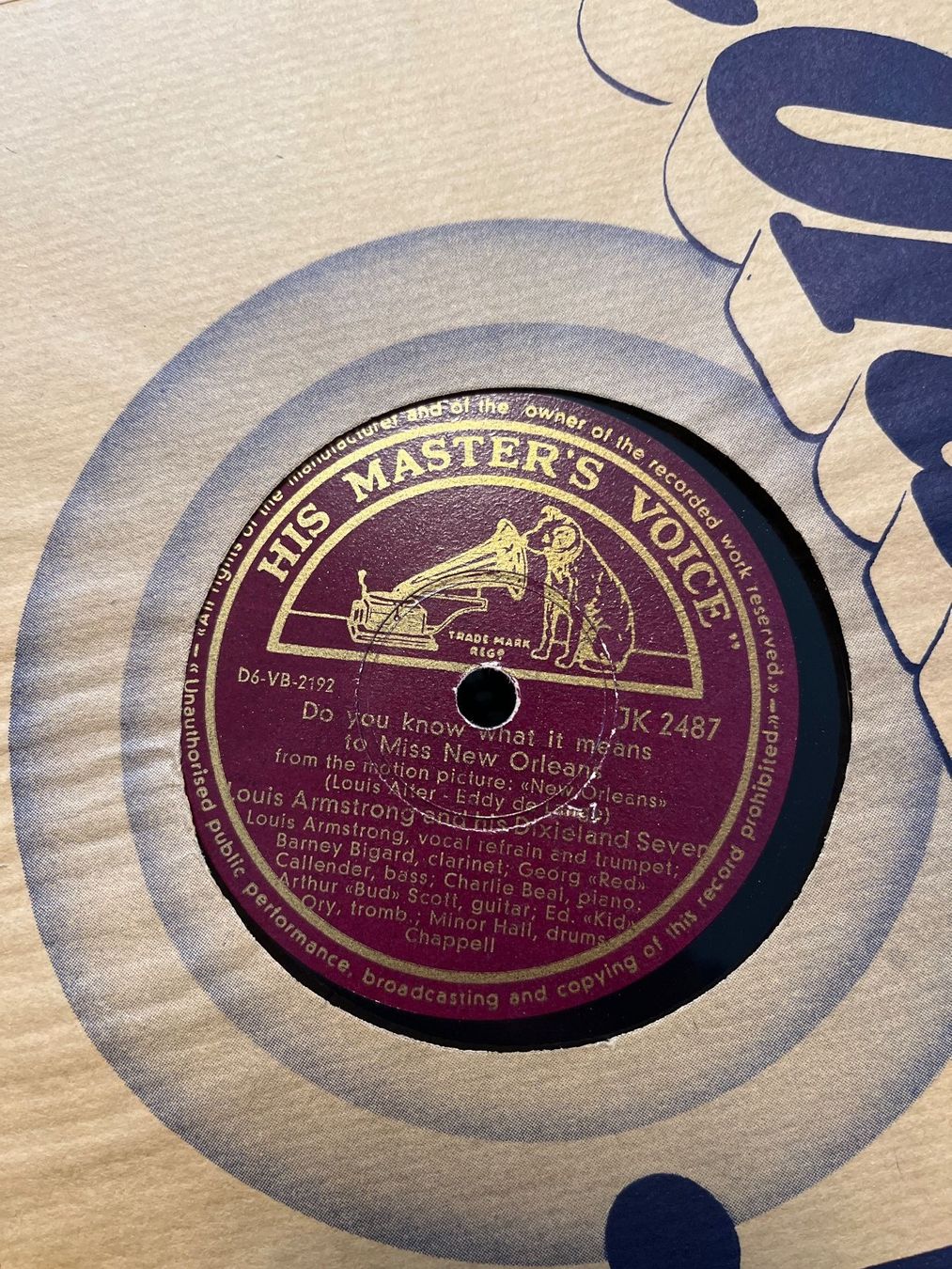 Dischi in vinile: Schellackplatten Konvolut Louis Armstrong – Usato da Hätzingen venduto da pflanzan222 3