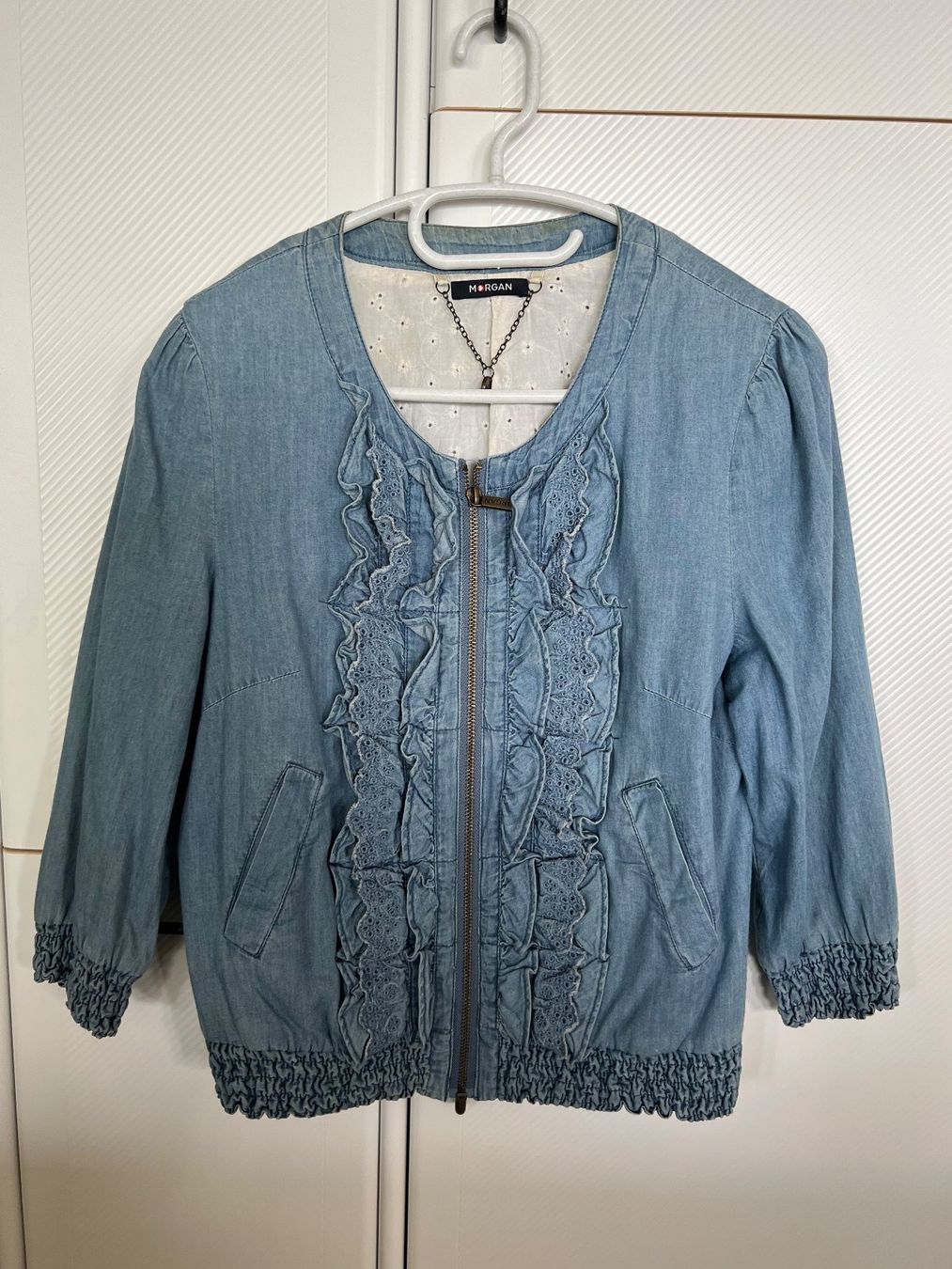 Morgan Giacche: Veste jeans Morgan taille m – Usato da Lugnorre venduto da cla_j6bq