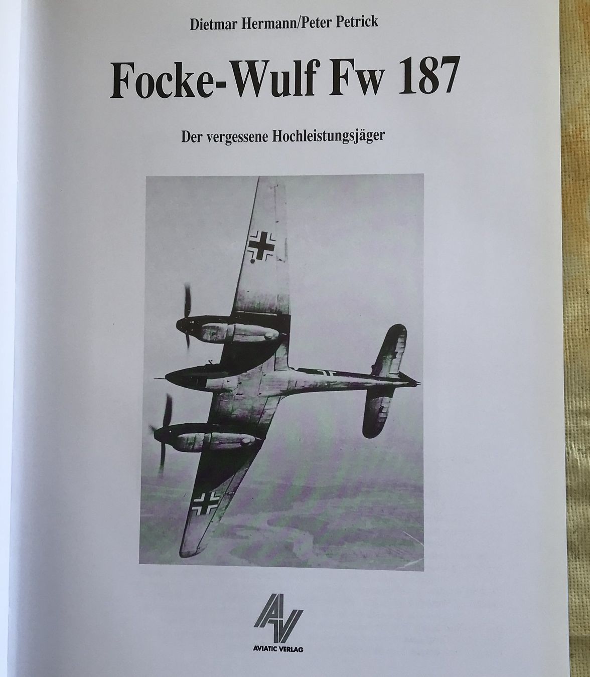 Libri: BUCH FOCKE-WULF FW 187 – Usato da Ostermundigen venduto da wini63 1