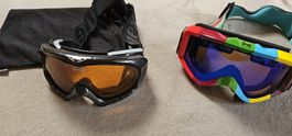 2 x Skibrillen Set Uvex+ Anon bunte Linse gute Sicht