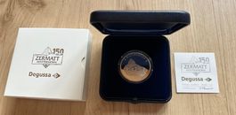 Degussa * 1 Unze Silber 999.0 * Erstbesteigung 150 Jahre