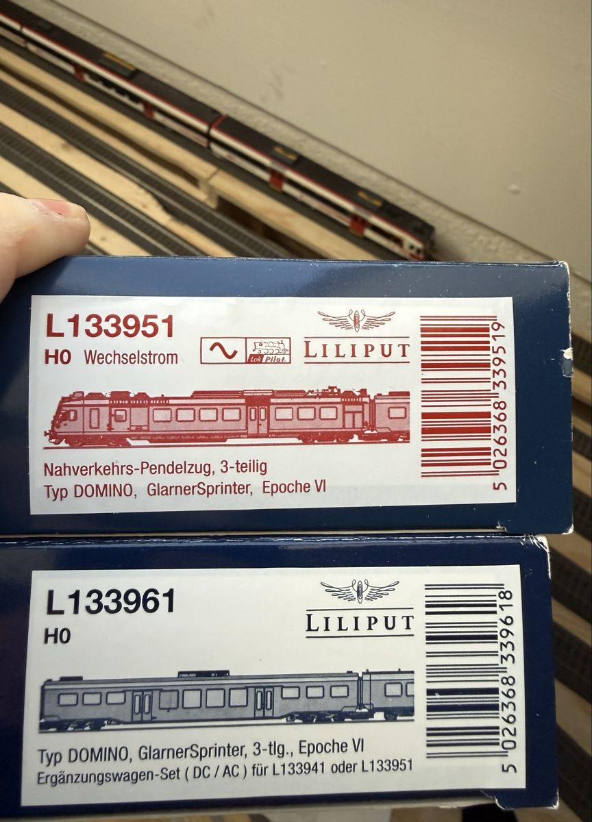 Liliput Modelleisenbahnen: Glarner Sprinter Liliput AC 1/87 – Gebraucht aus Morrens VD von YannD02 5
